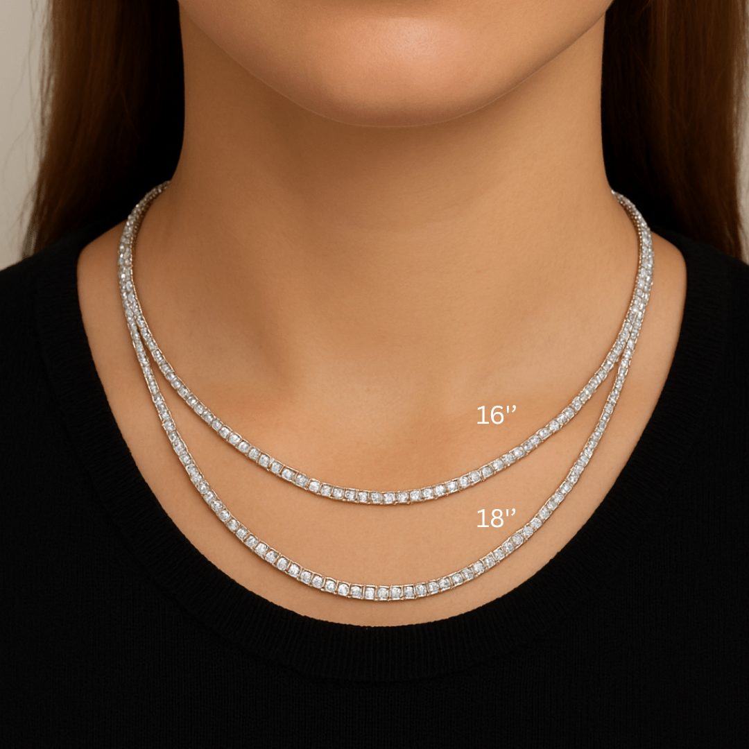 16 vs. 18 Inch Necklace: Which Length is Right for You? - Leonids