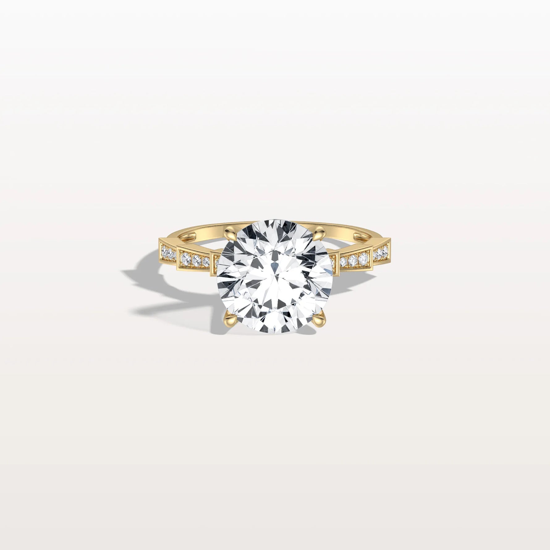 3CT Hidden Halo Lab Diamond Ring - Fashion,Pave - Rings