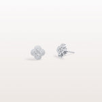 Lab Diamond Four Leaf Clover Studs Earrings - Earrings