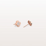 Lab Diamond Four Leaf Clover Studs Earrings - Earrings