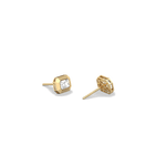 Lab Created Diamond 1.0CTW Octagonal Bezel Stud Earrings - Earrings