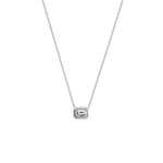 0.5CT Lab Grown Diamond Bezel Set Pendant Neckalce In 14K Solid Gold/Platinum - Necklaces