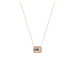2CT Lab Grown Diamond Bezel Set Pendant Neckalce In 14K Solid Gold/Platinum - Necklaces