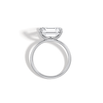 Minimalist Radiant Cut 3CT Lab Diamond Engagement Ring - Rings