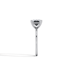 Minimalist Radiant Cut 3CT Lab Diamond Engagement Ring - Rings