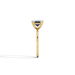 Minimalist Radiant Cut 3CT Lab Diamond Engagement Ring - Rings