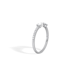 0.31CTW Lab Diamond Open Wedding Ring - 