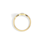 0.26CTW Lab Diamond Chevron Ring - 