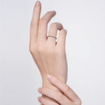0.26CTW Half Eternity Stackable Ring - 