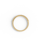 0.26CTW Half Eternity Stackable Ring - 