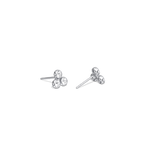 Lab - Grown Diamond Trio Stud Earrings in 14K Solid Gold - 