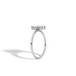 0.51CTW Lab Grown Diamond Floral Ring - 