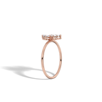 0.51CTW Lab Grown Diamond Floral Ring - 