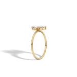 0.51CTW Lab Grown Diamond Floral Ring - 