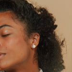 Lab Diamond Four Leaf Clover Studs Earrings - Earrings