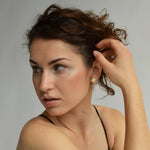 Lab Diamond Four Leaf Clover Studs Earrings - Earrings