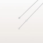 Stunning Lab Grown Diamond Screw Shape Necklace In 14K Solid Gold/Platinum - Necklaces