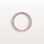1.9CTW Lab Diamond U Prong Eternity Ring in 14K Solid Gold/Platinum - Rings