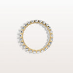 1.9CTW Lab Diamond U Prong Eternity Ring in 14K Solid Gold/Platinum - Rings