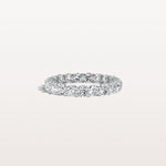 2.3CTW Lab Diamond U Prong Eternity Ring in 14K Solid Gold/Platinum - Rings