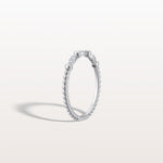 Lab Diamond Milgrain Stackable Anniversary Ring - Rings