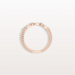 Lab Diamond Milgrain Stackable Anniversary Ring - Rings