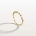 Half Eternity Lab Grown Diamond Ring In 14K Solid Gold/Platinum - Rings
