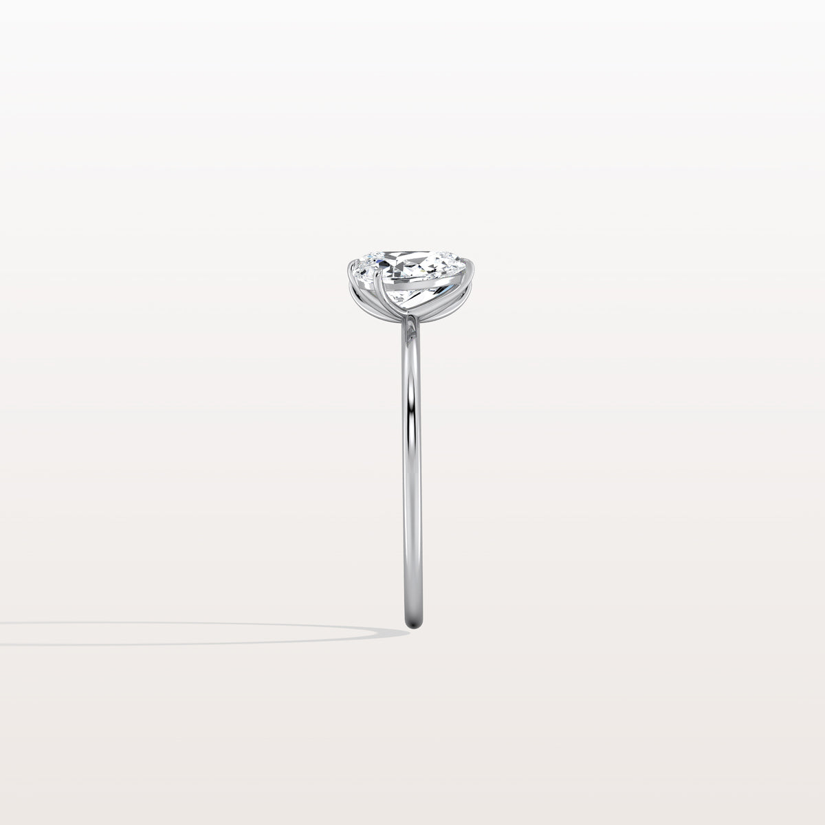 2CTW Lab Grown Diamond Toi Et Moi Engagement Ring In 14K Solid Gold/Platinum - Rings