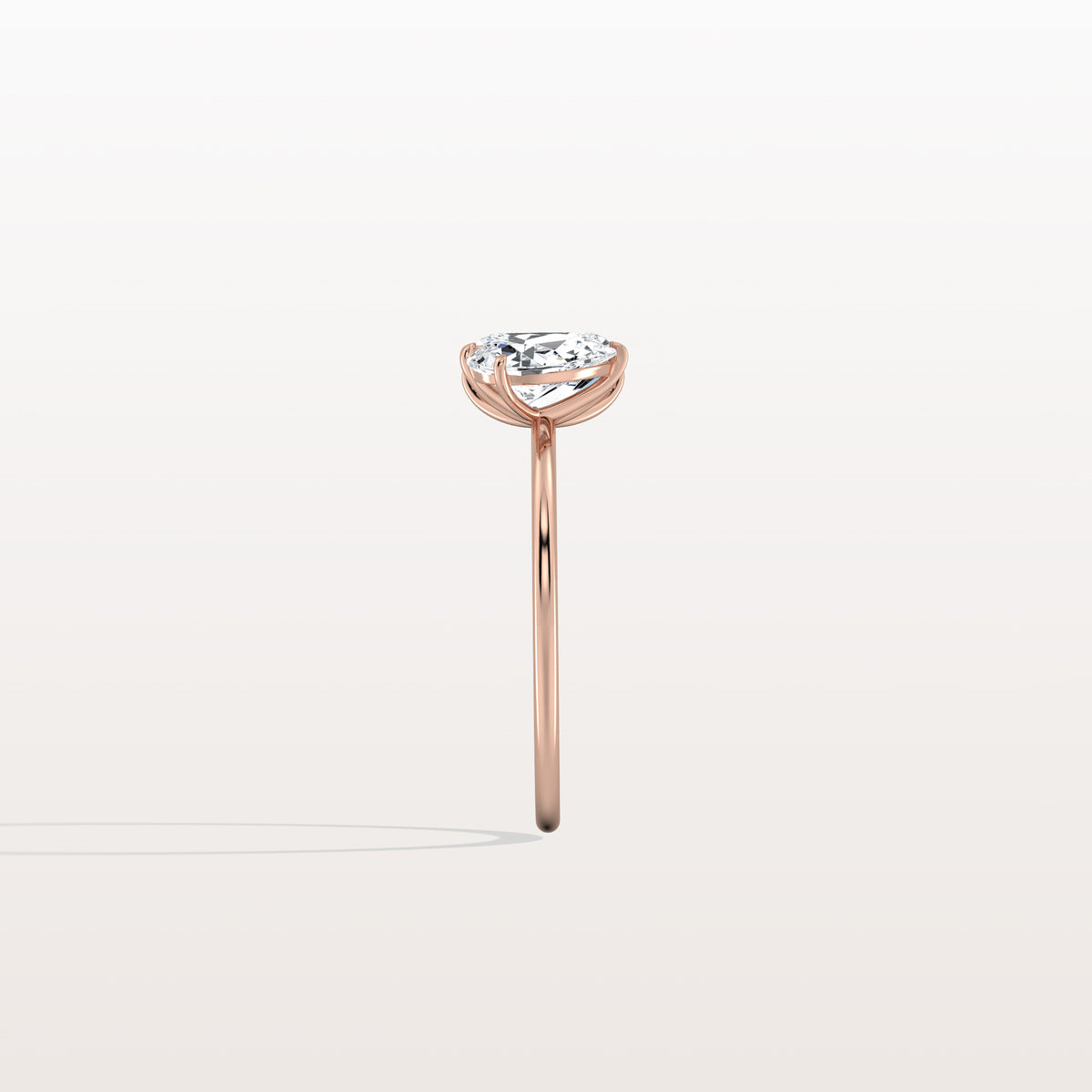 2CTW Lab Grown Diamond Toi Et Moi Engagement Ring In 14K Solid Gold/Platinum - Rings