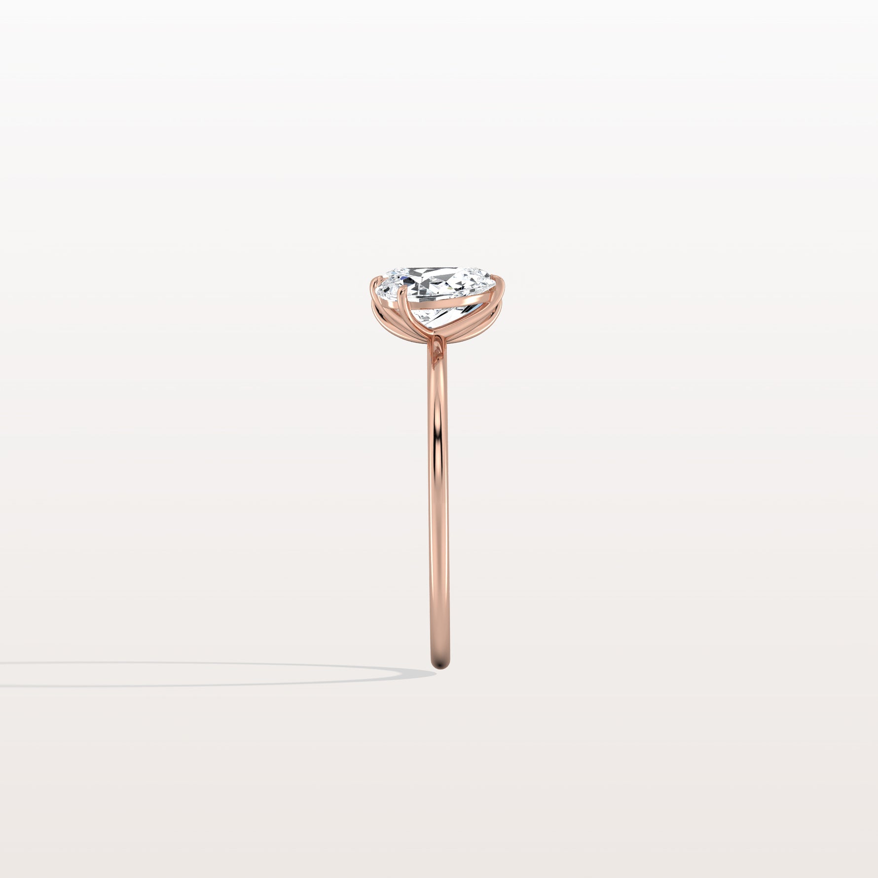 2CTW Lab Grown Diamond Toi Et Moi Engagement Ring In 14K Solid Gold/Platinum - Rings