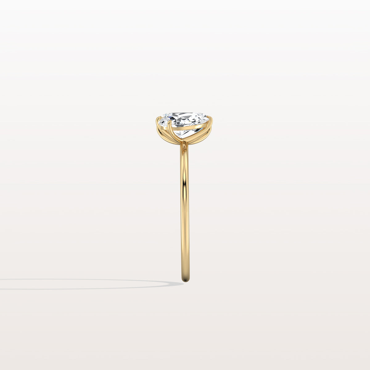 2CTW Lab Grown Diamond Toi Et Moi Engagement Ring In 14K Solid Gold/Platinum - Rings