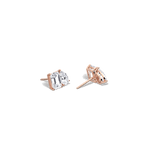 8CTW Lab Diamond Toi Et Moi Stud Earring - Earrings