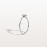 Lab Grown Diamond Hexagon Fashion Ring in 14K Solid Gold/Platinum - Rings