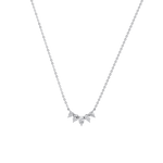 Pear Lab Grown Diamond Cluster Necklace - Necklaces