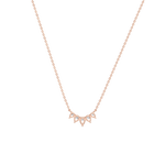 Pear Lab Grown Diamond Cluster Necklace - Necklaces
