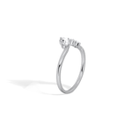 0.41CTW Lab Grown Diamond Curved Anniversary Band - Rings