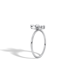 0.5CTW Lab Grown Diamond Butterfly Ring in 14K Solid Gold/Platinum - Rings