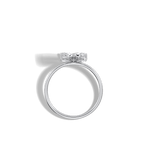 0.5CTW Lab Grown Diamond Butterfly Ring in 14K Solid Gold/Platinum - Rings