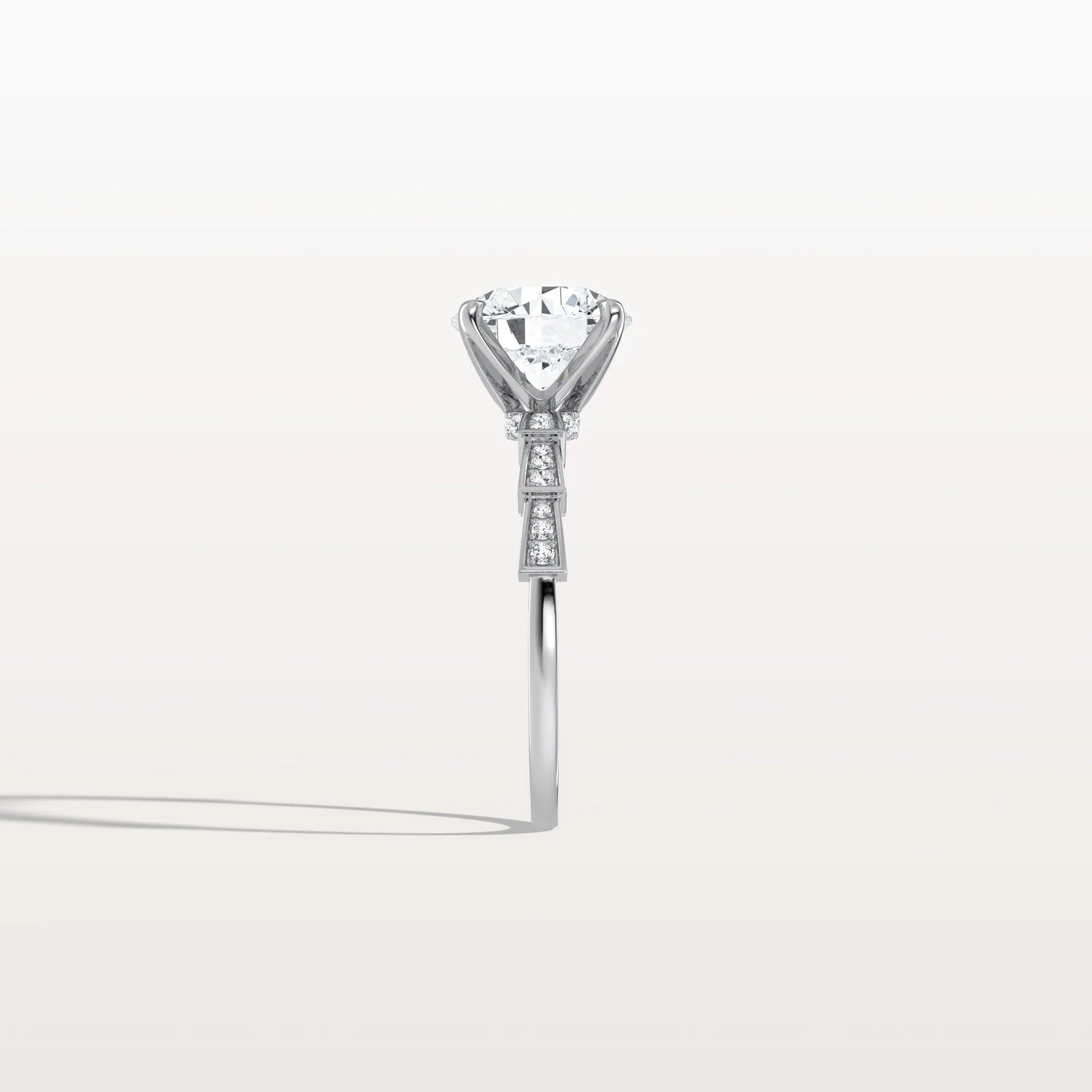 2CT Hidden Halo Lab Diamond Ring - Fashion,Pave - Rings