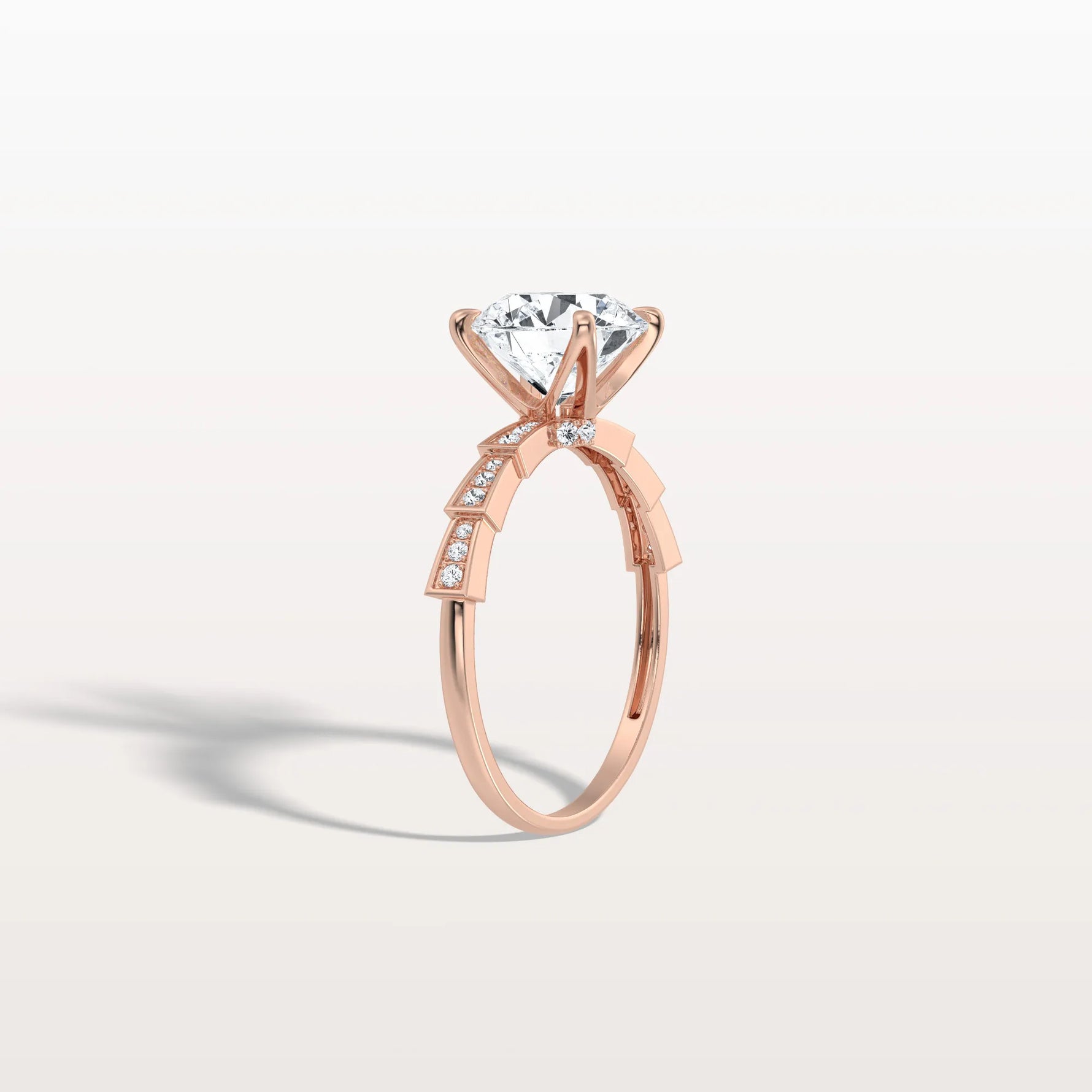 2CT Hidden Halo Lab Diamond Ring - Fashion,Pave - Rings
