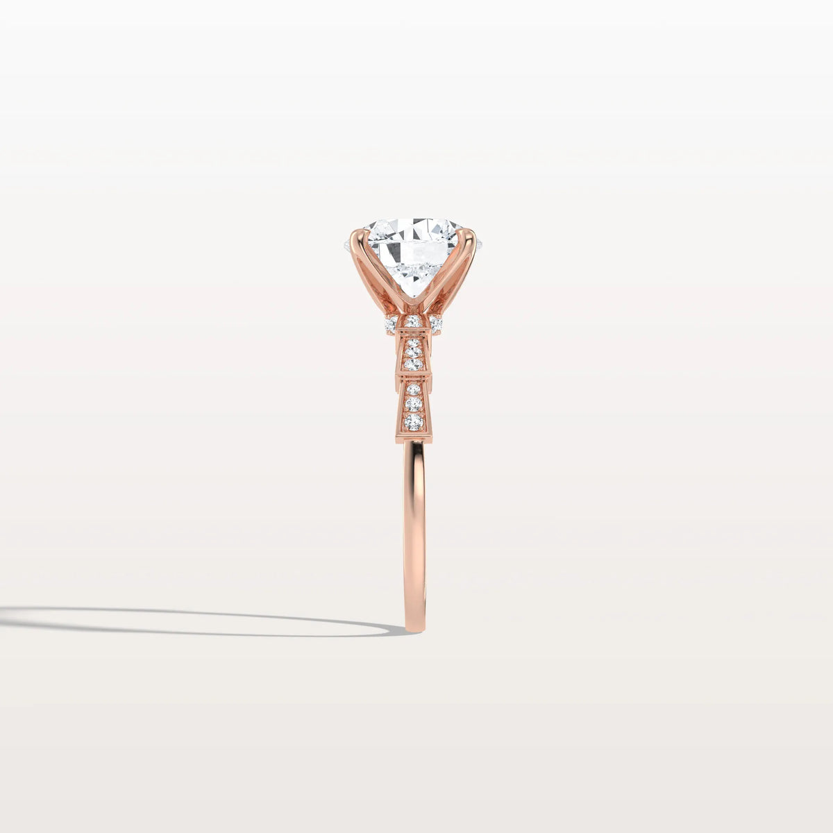 2CT Hidden Halo Lab Diamond Ring - Fashion,Pave - Rings