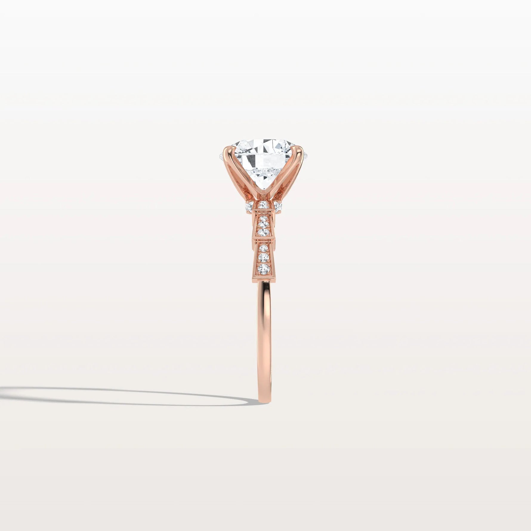 2CT Hidden Halo Lab Diamond Ring - Fashion,Pave - Rings