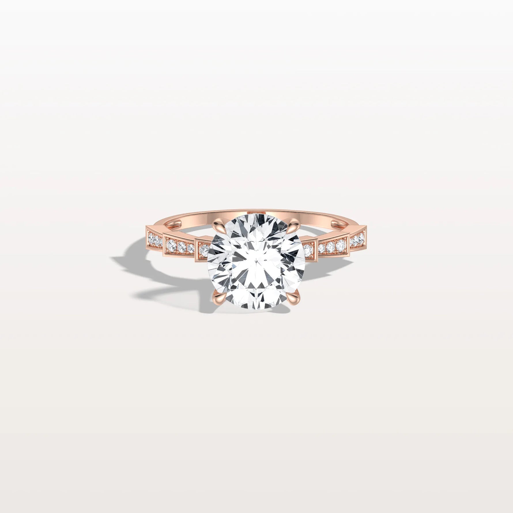 2CT Hidden Halo Lab Diamond Ring - Fashion,Pave - Rings