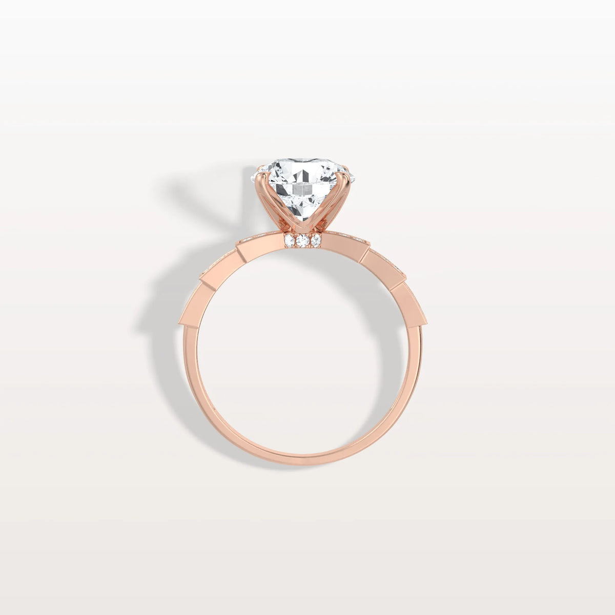 2CT Hidden Halo Lab Diamond Ring - Fashion,Pave - Rings