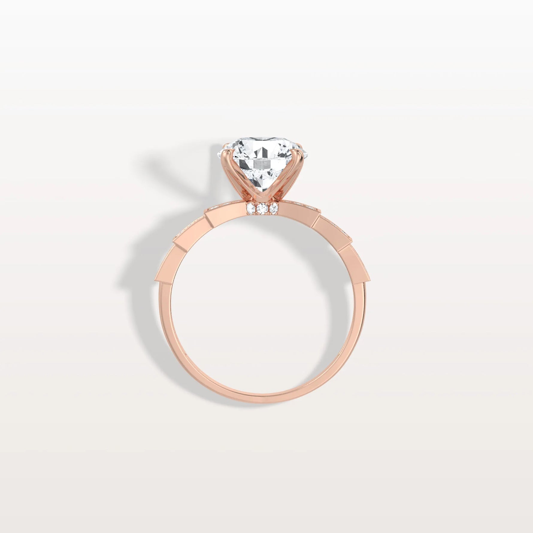 2CT Hidden Halo Lab Diamond Ring - Fashion,Pave - Rings