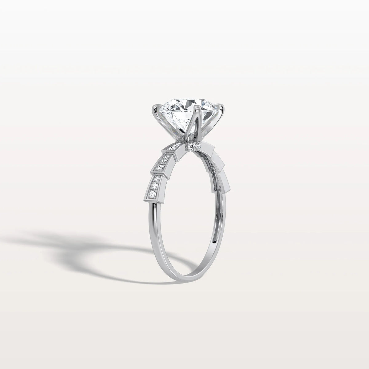 2CT Hidden Halo Lab Diamond Ring - Fashion,Pave - Rings