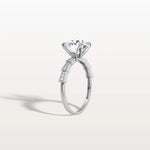 2CT Hidden Halo Lab Diamond Ring - Fashion,Pave - Rings