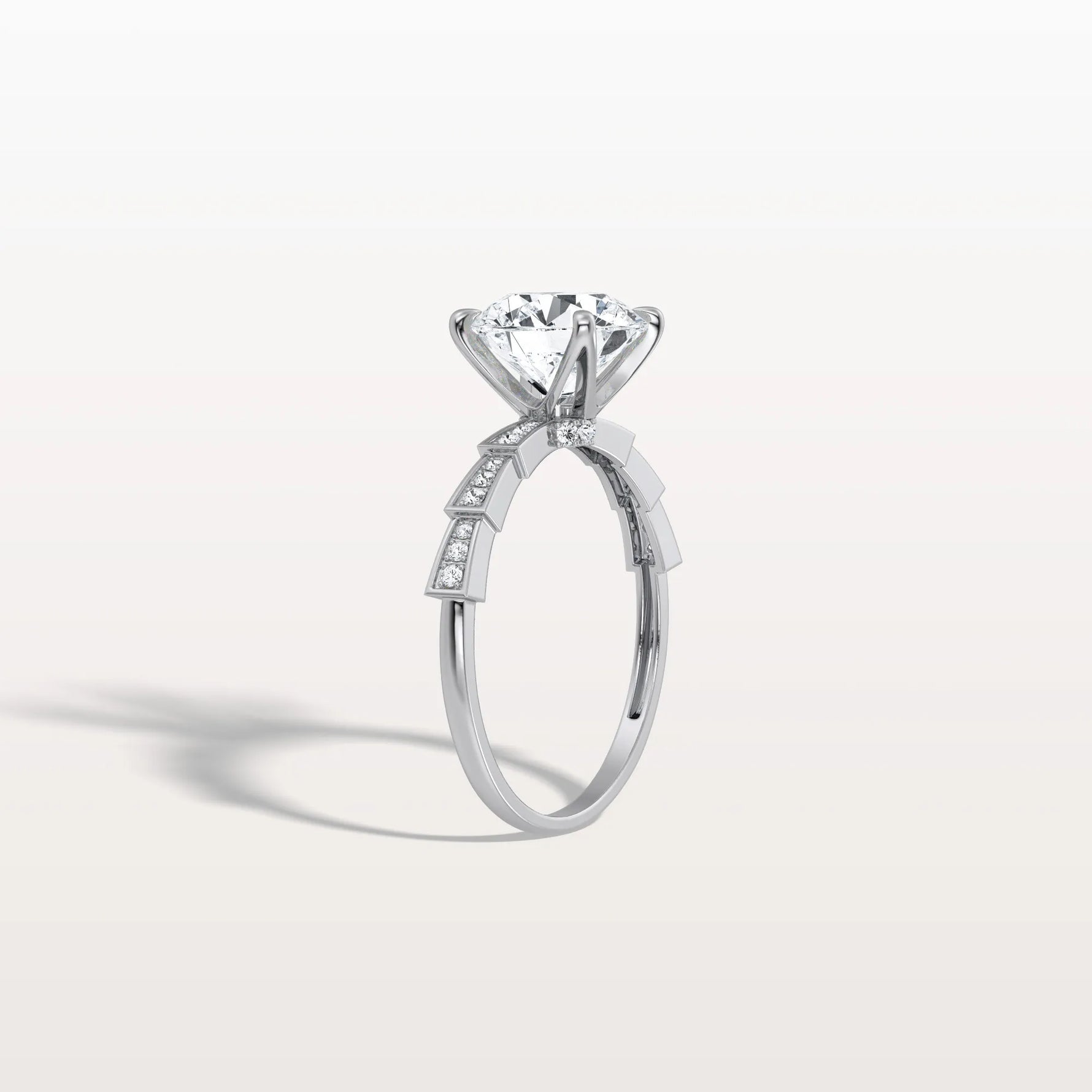 2CT Hidden Halo Lab Diamond Ring - Fashion,Pave - Rings