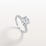 2CT Hidden Halo Lab Diamond Ring - Fashion,Pave - Rings