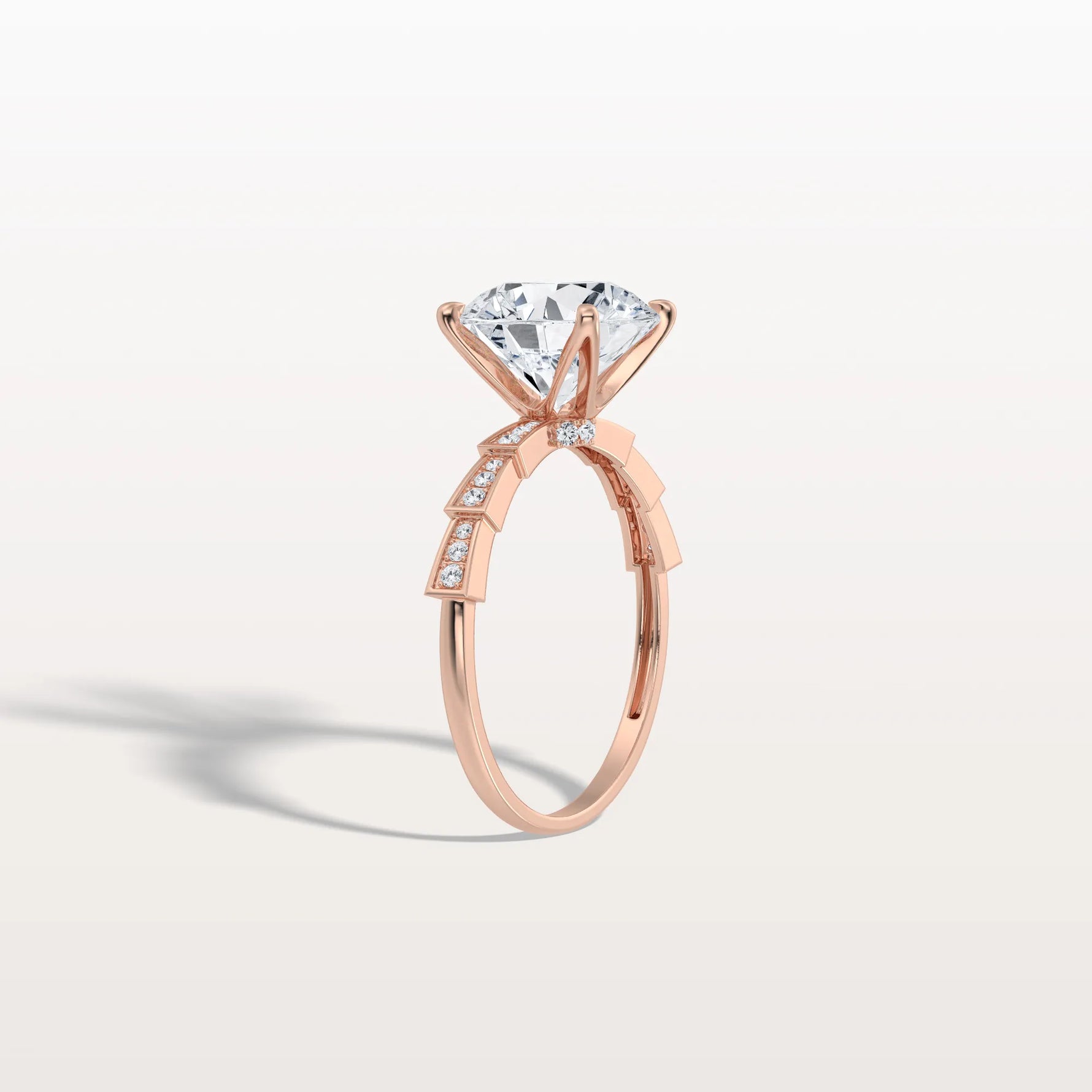 3CT Hidden Halo Lab Diamond Ring - Fashion,Pave - Rings